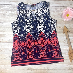 La Vanya‎ Petite Sleeveless Business Casual Top PXL